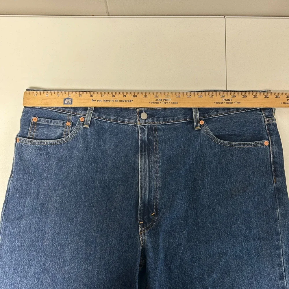Levi's 550 Relaxed Fit Jeans Mens 46x34 Blue Medium Wash Tapered Leg